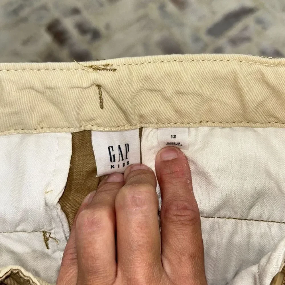 Gap boys khaki pants sz 12